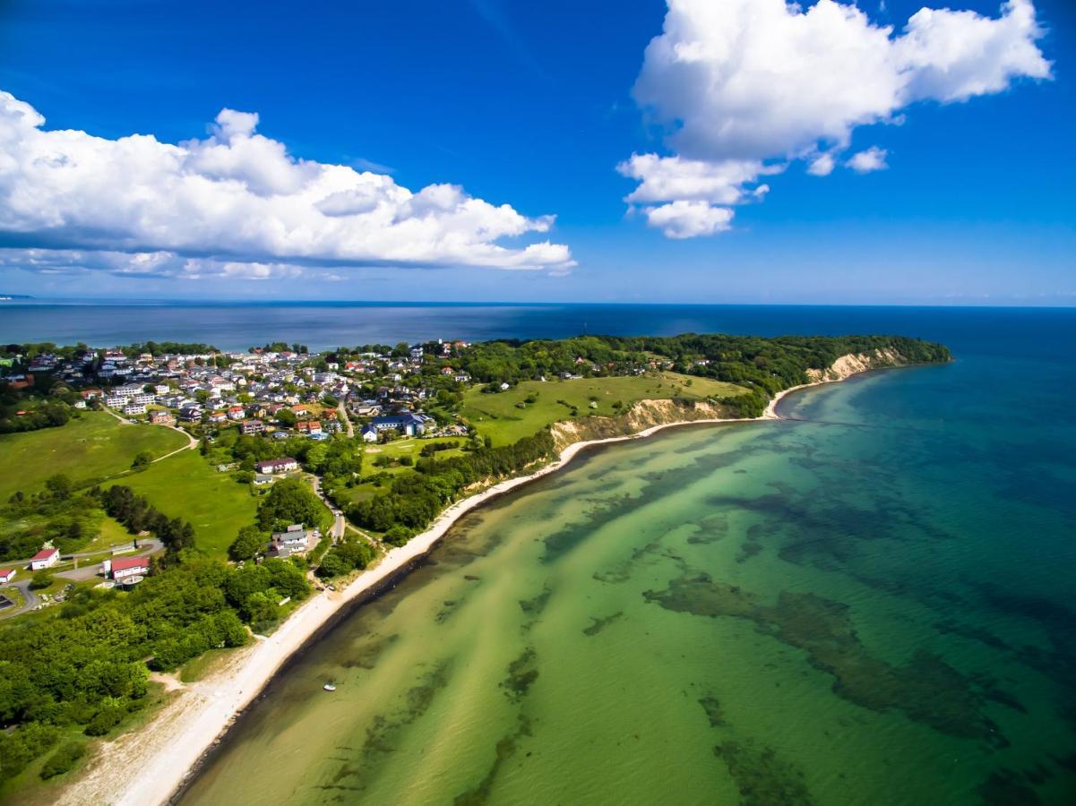 Strandhaus Ruegen - Meerblick, Sauna, Kamin & Whirlpool Baabe Exterior foto