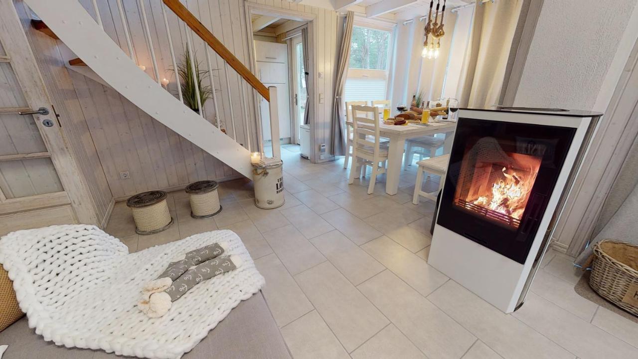 Strandhaus Ruegen - Meerblick, Sauna, Kamin & Whirlpool Baabe Exterior foto