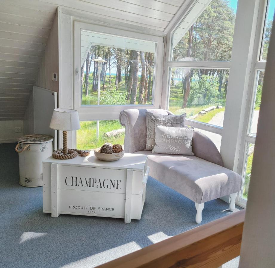 Strandhaus Ruegen - Meerblick, Sauna, Kamin & Whirlpool Baabe Exterior foto