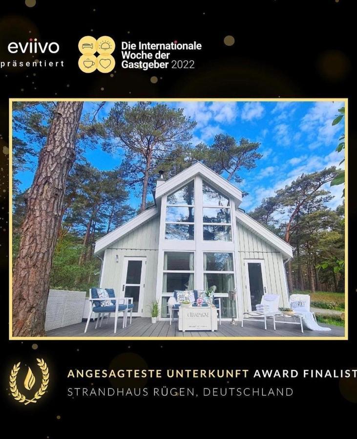 Strandhaus Ruegen - Meerblick, Sauna, Kamin & Whirlpool Baabe Exterior foto